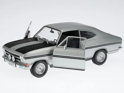 Opel Kadett B Rallye Coupe silver diecast modelcar WB124065 Whitebox 1:24 - Image 1 of 4