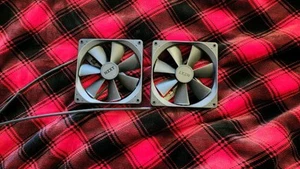 Two NZXT RF-AF14C-RB 140mm Rifle Bearing High Performance Air Flow Case Fans - Photo 1/3