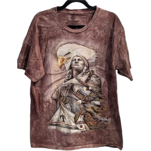 NEW The Mountain Jodi Bergsma Eternal Spirit Native American Shirt Large - Picture 1 of 13