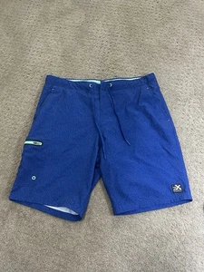 ZeroXposur Men's Medium UPF 50+ Sun Protection Quick Dry Swim Trunks - Picture 1 of 7