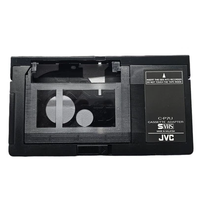 JVC C-P7U VHS-C to VHS Adapter — Plays VHS-C Tapes in Standard VCR / NEW - Image 1 of 3