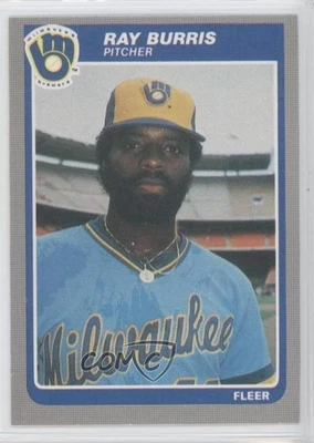 1985 Fleer Update Ray Burris #U-15 - Image 1 of 2