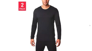32 Degrees Heat Men’s Performance Crew Neck Shirt 2 PACK (Black, XL) NWT - Picture 1 of 1