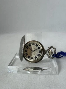 NOS Damentaschenuhr Pallas Para Handaufzug Savonette Otero 335, funktioniert - Picture 1 of 7