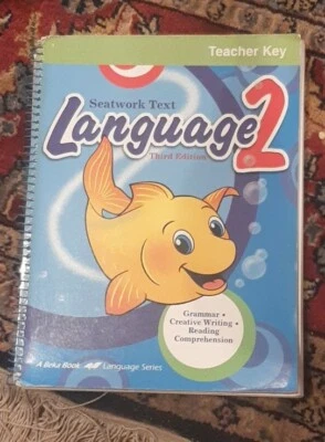 Abeka Language 2 Teacher Key  third edition - Image 1 of 2
