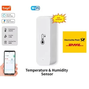 Hygrometer Wifi Luftfeuchtigkeit Humidity Smart App Sensor Thermometer Alexa - Bild 1 von 5