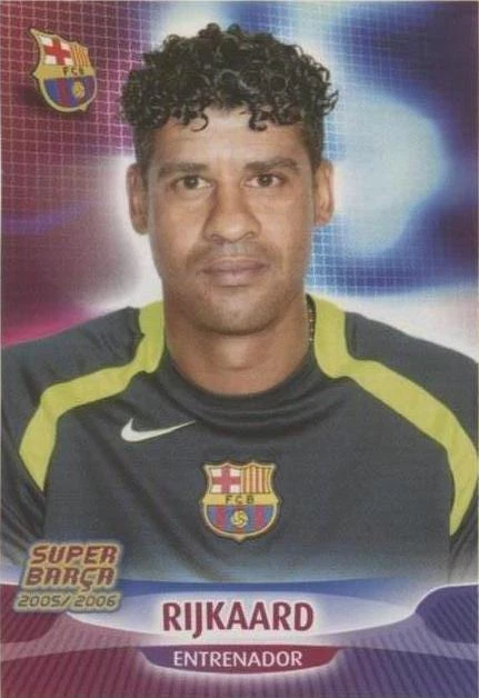 2005-06 Panini Super Barca - Frank Rijkaard #13