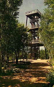 Postal torre de observación RIB Mountain, Wausau, Wisconsin - Imagen 1 de 2