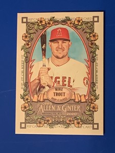 2020 Allen & Ginter MIKE TROUT /99 Rip Card - ALREADY RIPPED