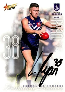 Signed 2019 FREMANTLE DOCKERS AFL Card LUKE RYAN - Bild 1 von 2