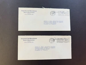 US 1950s-60s Congress Free-Franking Cover (25-9) House Rep Broghie +2 Covers - Picture 1 of 2