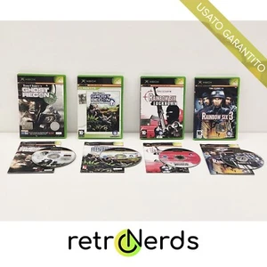 Lot of 4 Microsoft XBOX Games ** TOM CLANCY'S ** Ghost Recon and Rainbow Six - Picture 1 of 9