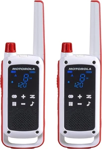 Motorola Solutions Talkabout T478 Red Cross Two Way Radio, 35 Mile Range, White - Picture 1 of 7