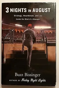 3 Nights in August Signed by Tony Larussa Autograph Hardback Cardinals HOF Mgr - Picture 1 of 5