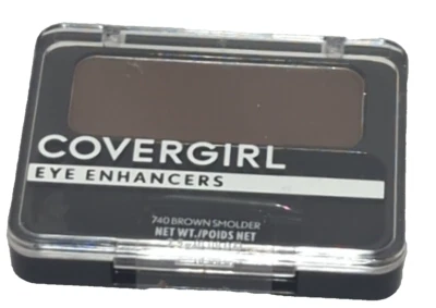 Covergirl Eye Enhancers Eyeshadow BROWN SMOLDER #740 Matte Discontinued NEW - Image 1 of 4
