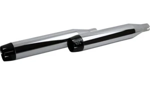 Khrome Werks Chrome 3.5" Softail Slip-On Muffler Harley Milwaukee 8 FLHC FLDE - Picture 1 of 1