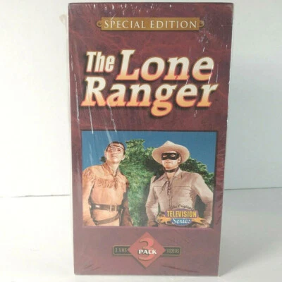 The Lone Ranger Special Edition 3 VHS Box Set 1999 NEW SEALED - Image 1 of 4
