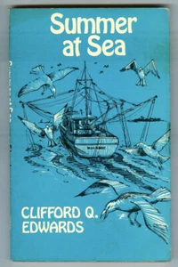 SUMMER at SEA by Clifford Q. Edwards! Rare Vintage 1976 Word FIRST Print PB! - Foto 1 di 8