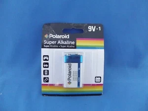 Polaroid Super Alkaline Battery Replacements - 9V - 1 Piece - Picture 1 of 2