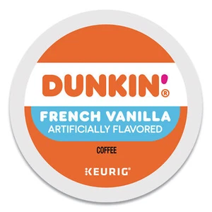 Dunkin Donuts Cialde K-Cup alla Vaniglia Francese, 22/Scatola - Foto 1 di 1