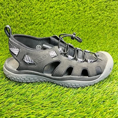 Босоножки Keen SOLR женские размер 6,5 черные серые пляжные для прогулок на открытом воздухе походные - Изображение 1 из 4