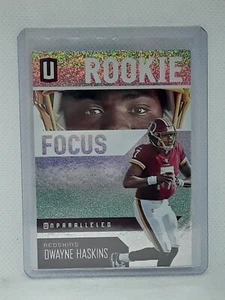 Dwayne Haskins 2019 Unparalleled Football Rookie Focus Washington Football Team - Picture 1 of 2