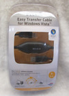 Belkin Easy Transfer Cable USB to USB Windows Vista Laplink Software Sealed C15
