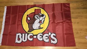 Buc-ee's Buc-ee Beaver Flag Bucees Buc-ees 3x5 NEW HARD TO FIND - Picture 1 of 1