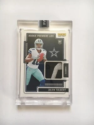2022 PANINI NFL INSTANT ROOKIE PREMIERE LIDS #RPL25 RC JALEN TOLBERT #6/10 - Image 1 of 2