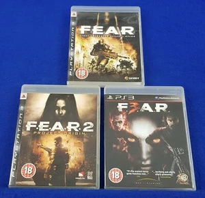 ps3 FEAR TRILOGY First Encounter Assault Recon 1+2+3  (Works on US Consoles) PAL - Picture 1 of 4