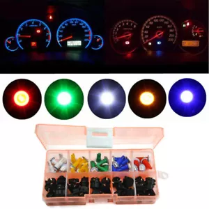30Pcs Blue T5/T4.7 Neo Wedge LED Bulb Dash A/C Climate Control Heater Light - Picture 1 of 12