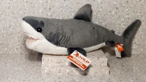 Wild Republic shark plush great white 15 .5" Length - Picture 1 of 3