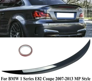 BMW E82 Spoilerlippe Kofferraum Lippe Carbon Schwarz 2007-2013 MP 1er Serie - Bild 1 von 4
