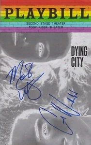 Mary Elizabeth Winstead/ Colin Woodell Signed Dying City Playbill - Picture 1 of 1