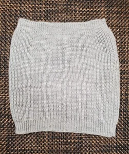 Girls H&M Gray Knit Infinity Scarf Winter - Picture 1 of 7