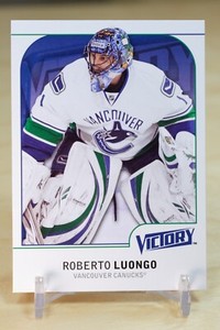 2009-10 UD Victory Finnish Base #190 Roberto Luongo - Vancouver Canucks