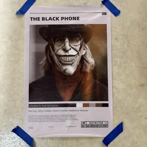 The Black Phone ✅ Horror Movie Poster ✅ Canvas Unframed Wall Art ✅ 12x18 inch - Picture 1 of 4