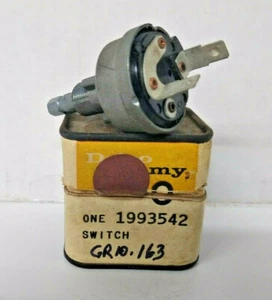 NOS PONTIAC TEMPEST 1961-1962 WINDSHIELD WIPER SWITCH DELCO (GM) 1993542 - Picture 1 of 6