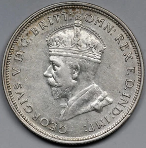 1927 Australia Florin Parliament House - Picture 1 of 2