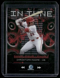 2024 Bowman Draft #IT-6 Christian Moore In Tune - Bild 1 von 2