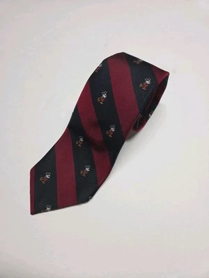 Corbata de cuello Mickey Mouse para hombre - Walt Disney Mickey & Co. rojo azul a rayas Z4 Foto 1 de 4