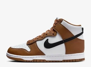 Nike Wmns Dunk High Next Nature Light British Tan Women Shoes FV5960-200 ( 8 ) - Picture 1 of 8