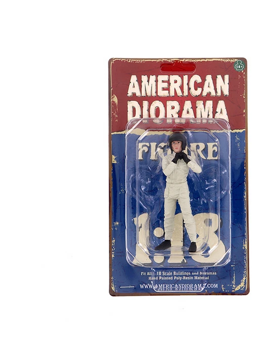 Figura I Race Day Race Car Driver Hombre American Diorama 76283 1:18 3,75" Foto 1 de 1