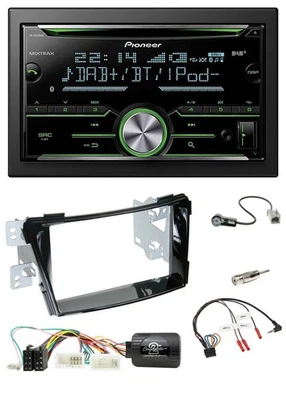 Pioneer Bluetooth Lenkrad DAB 2DIN USB CD Autoradio für Hyundai i40 ab 2011 VF K - Bild 1 von 4