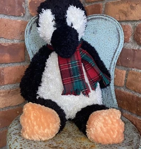 16” Jellycat Bunglie Penguin Plush Scarf Stuffed Toy Jelly Cat - Picture 1 of 9