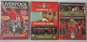 Liverpool Fußball 3 x DVD Konvolut 2002/03 Rezension 2001/02 Dokumentarfilm CL 2004/05 - Bild 1 von 4