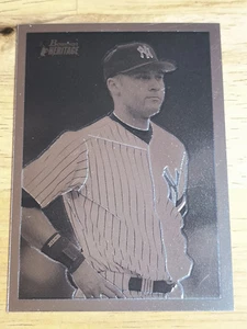 2001 Bowman Heritage Chrome #8 Derek Jeter - Picture 1 of 2