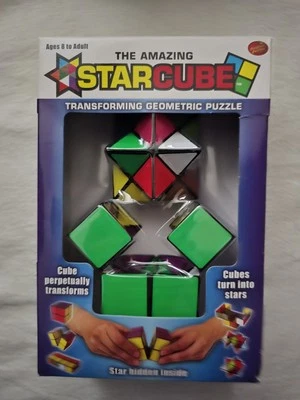 The Brain Teasers Amazing Star Cube: pieza transformadora rompecabezas geométrico resolver. Foto 1 de 4