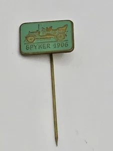 Oldtimer Veteran Auto History of Cars Spyker 1906 Fahrzeug Antik Pin Anstecker - Bild 1 von 6