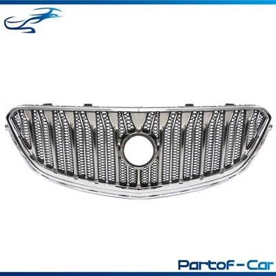 Parachoques delantero rejilla plástico cromado 20983421 para Buick Enclave 2013-2017 Foto 1 de 4